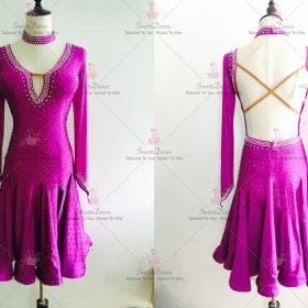 Wedding Affordable Ladies Latin Dress Gown Ballroom Latin Competition Costumes LD-SG2115