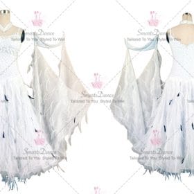 White Affordable Tailor Made Harmony Ballroom Practice Wear BD-SG3938