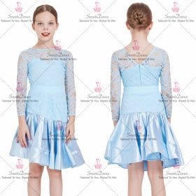 Ballroom Dance Competition Dress For Girl