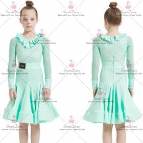 Custom Juvenile Latin Dance Dress